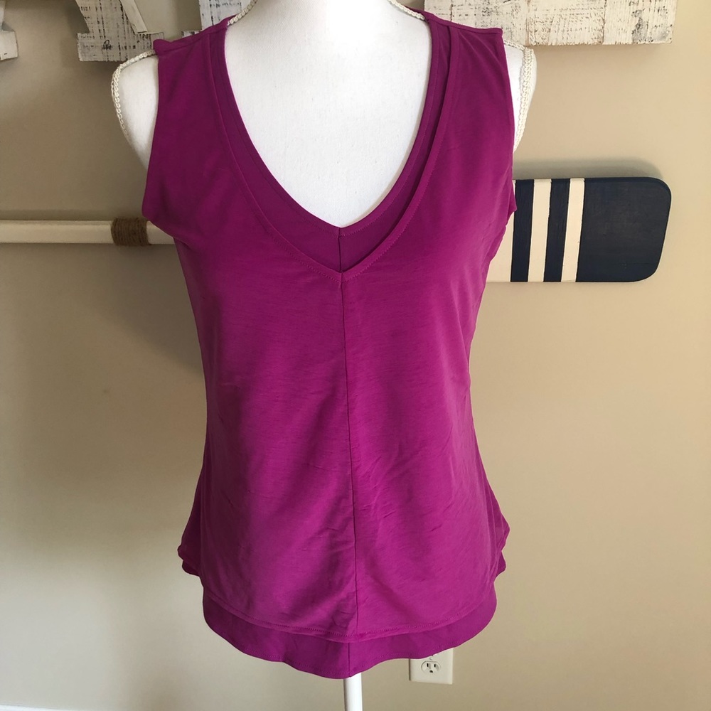 Purple Sleeveless Top